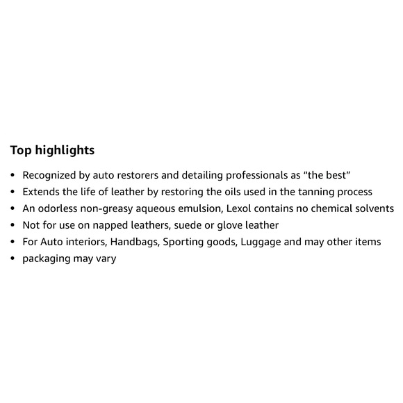 Lexol Leather Conditioner - Picture 6 of 6